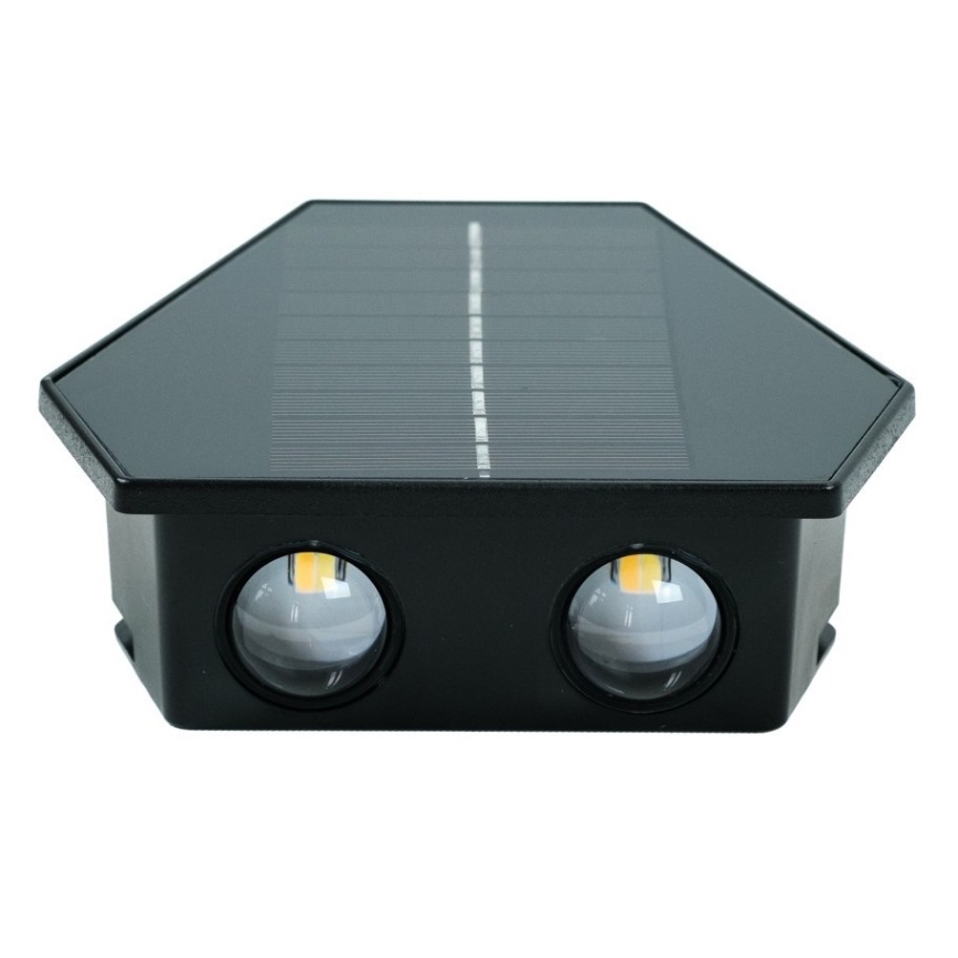 LED Solarna stenska svetilka s senzorjem LED/2W/5V IP54 1300 mAh