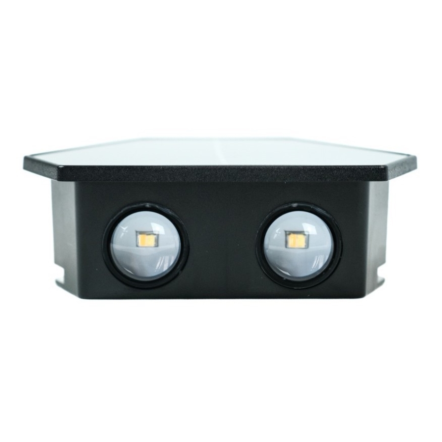LED Solarna stenska svetilka s senzorjem LED/2W/5V IP54 1300 mAh
