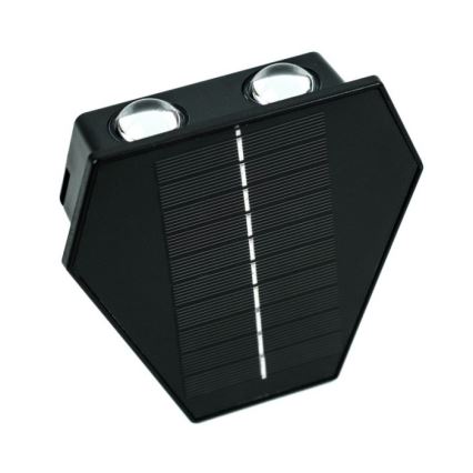 LED Solarna stenska svetilka s senzorjem LED/2W/5V IP54 1300 mAh
