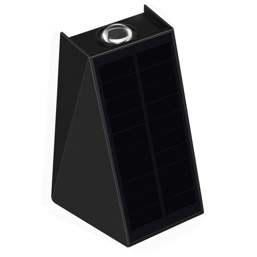 LED Solarna stenska svetilka s senzorjem LED/2W/5V IP54