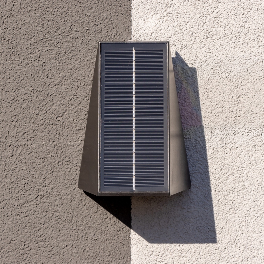 LED Solarna stenska svetilka s senzorjem LED/2W/5V IP54