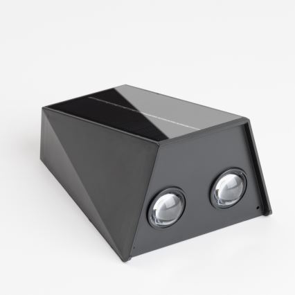 LED Solarna stenska svetilka s senzorjem LED/2W/5V IP54