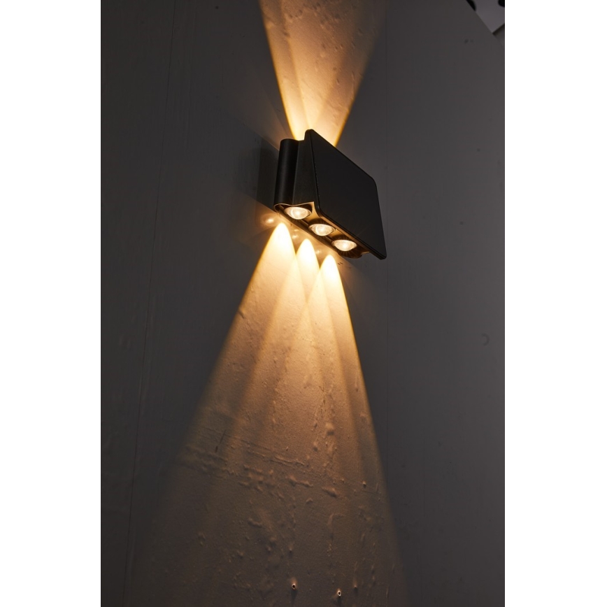 LED Solarna stenska svetilka s senzorjem LED/2W/5V IP54 1300 mAh