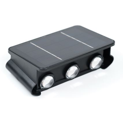 LED Solarna stenska svetilka s senzorjem LED/2W/5V IP54 1300 mAh