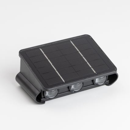 LED Solarna stenska svetilka s senzorjem LED/2W/5V IP54 1300 mAh