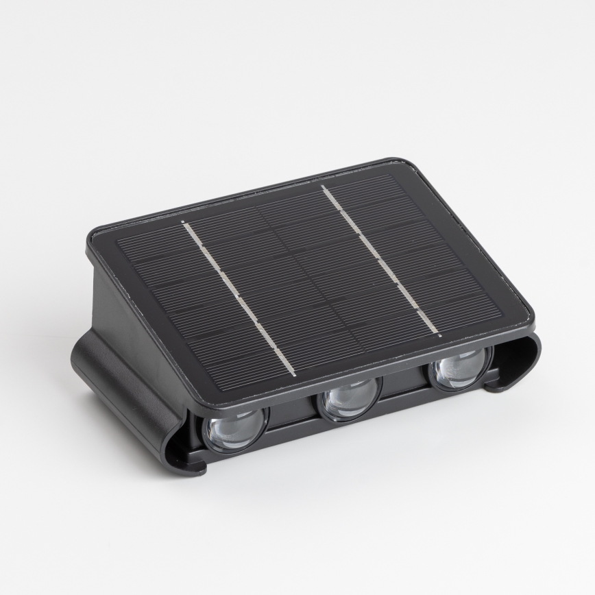 LED Solarna stenska svetilka s senzorjem LED/2W/5V IP54 1300 mAh