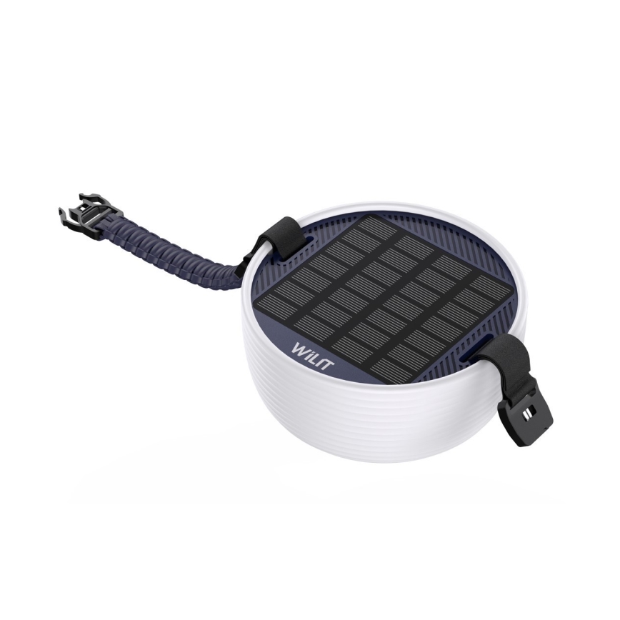 LED RGB Prenosni solarna polnilna svetilka z LED veriga LED/10W/5V 3600 mAh IP65 3600 mAh
