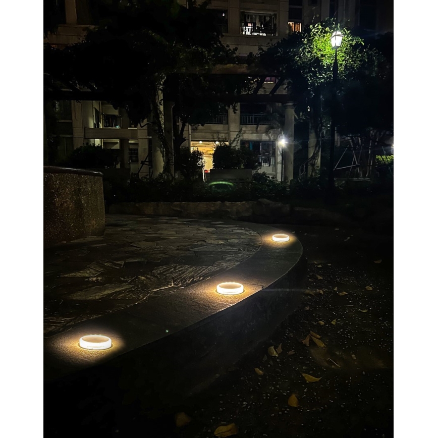 LED Zunanja solarna razsvetljava s senzorjem LED/0,4W/3,2V IP54 500 mAh