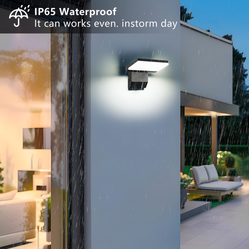 LED zunanja stenska svetilka MODERN LED/18W/230V IP65