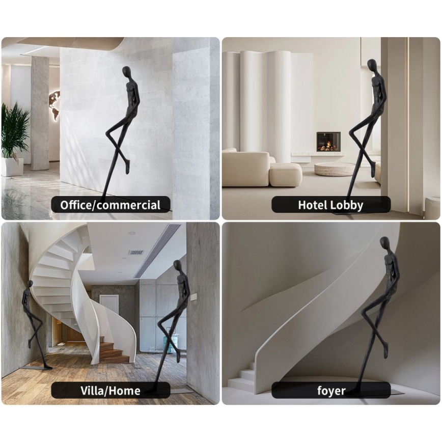 Dekorativna skulptura SILUETTE 178 cm Human Relax