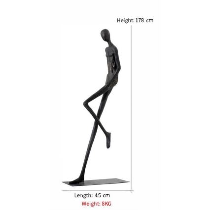 Dekorativna skulptura SILUETTE 178 cm Human Relax