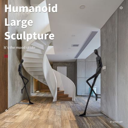 Dekorativni kip SILUETTE 190 cm Human Relax