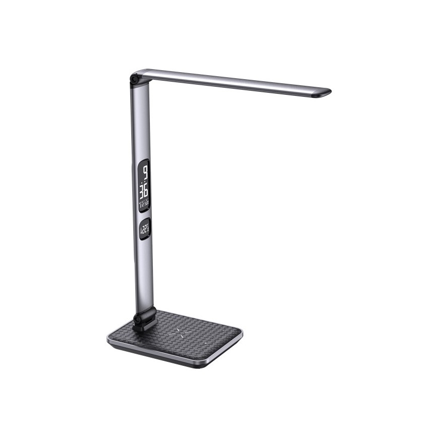 LED Zatemnitvena namizna svetilka LED/8,5W/230V z brezžičnim polnjenjem