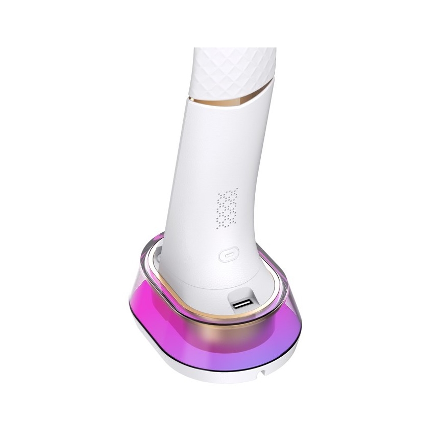 LED RGB Zatemnitvena namizna svetilka z brezžičnim polnjenjem CORELLA LED/7W/12/230V bela