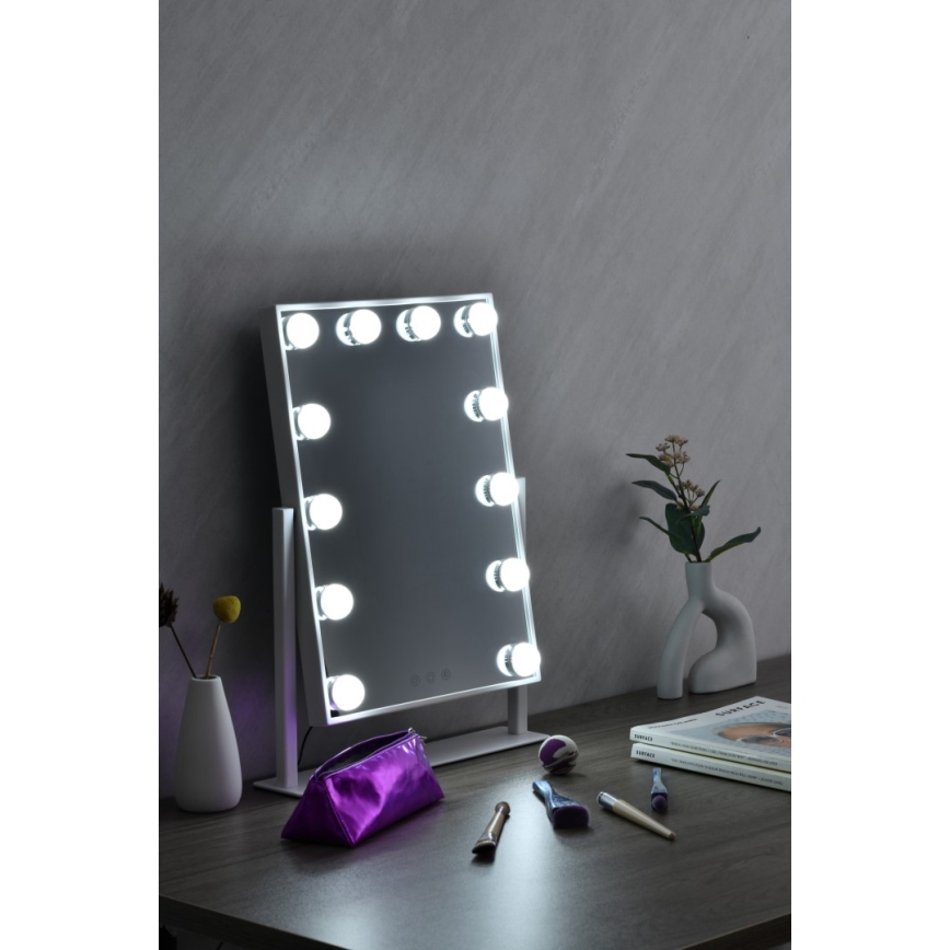 LED zatemnitveno kozmetično ogledalo MUST HAVE LED/12W/230V
