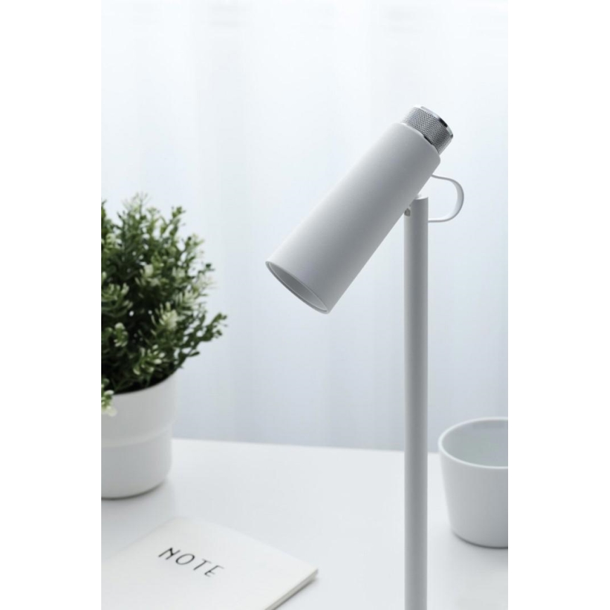 LED Zatemnitvena namizna svetilka z brezžični Qi polnjenje TIT LED/12W/230V bela