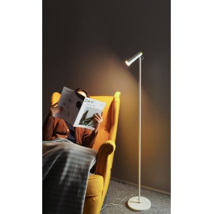 LED Zatemnitvena stoječa svetilka TIT LED/6W/230V bela
