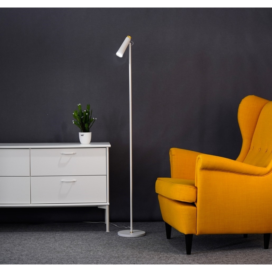 LED Zatemnitvena stoječa svetilka TIT LED/6W/230V bela