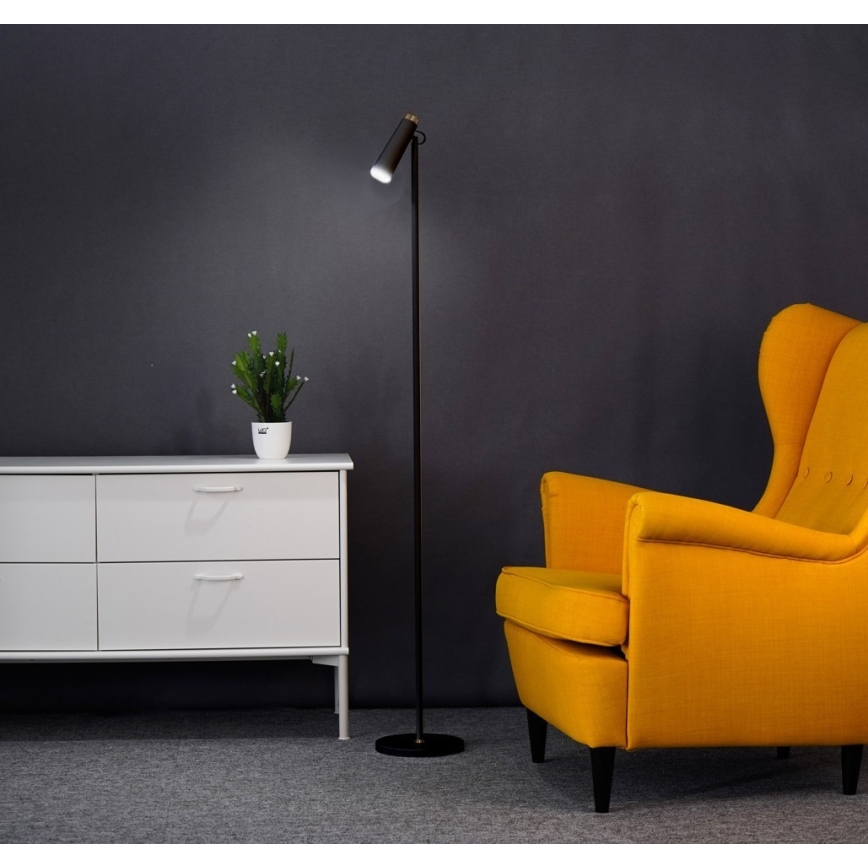 LED Zatemnitvena stoječa svetilka TIT LED/6W/230V črna