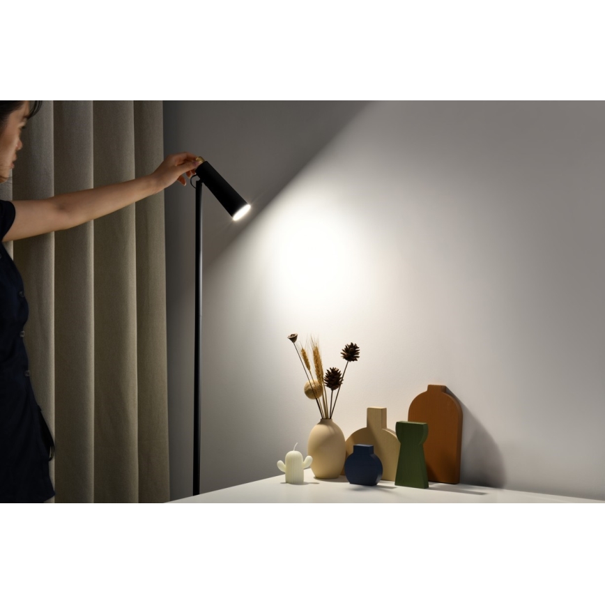 LED Zatemnitvena stoječa svetilka TIT LED/6W/230V črna