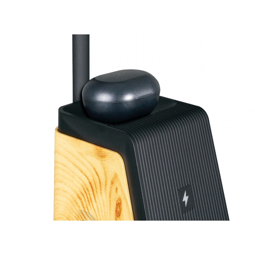 LED+CCT Zatemnjevalna namizna svetilka z brezžičnim polnjenjem QI IDEAL LED/8W/230V 2700/4000/5000K bež