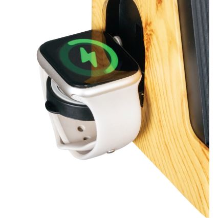 LED+CCT Zatemnjevalna namizna svetilka z brezžičnim polnjenjem QI IDEAL LED/8W/230V 2700/4000/5000K bež