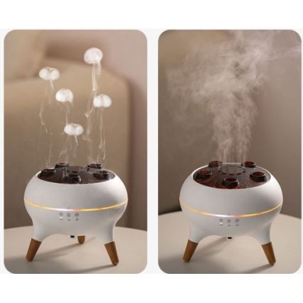 Immax 09104L - Aroma difuzor in vlažilec zraka JELLYFISH LED/11W/5V