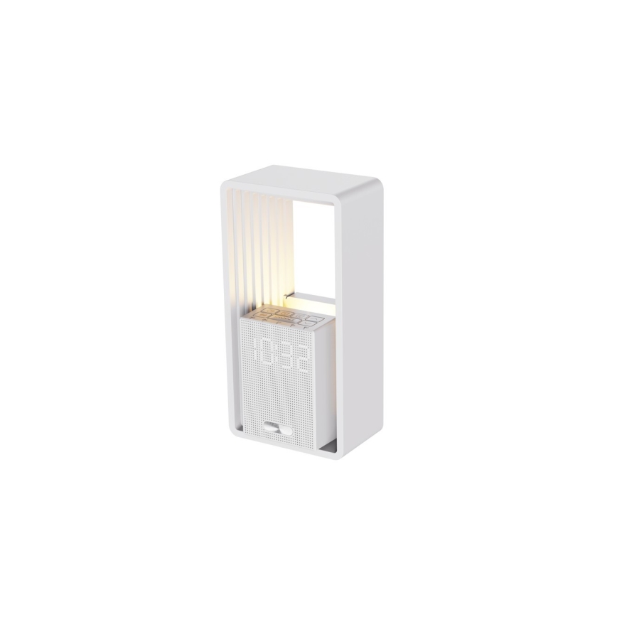 LED namizna svetilka z budilko in polnjenjem CALM LED/3,5W/5V