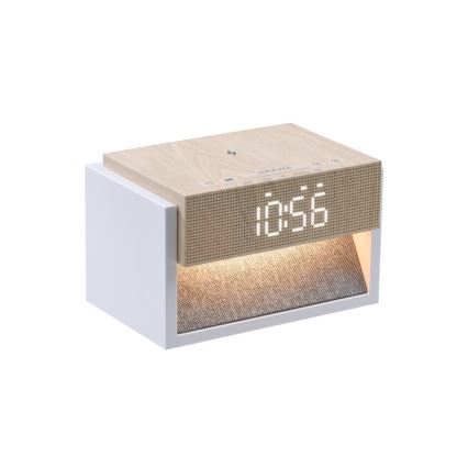 LED namizna svetilka z budilnikom in polnjenjem CALM LED/1,2W/5V