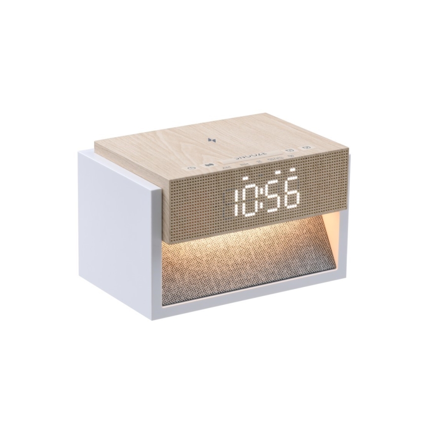 LED namizna svetilka z budilnikom in polnjenjem CALM LED/1,2W/5V