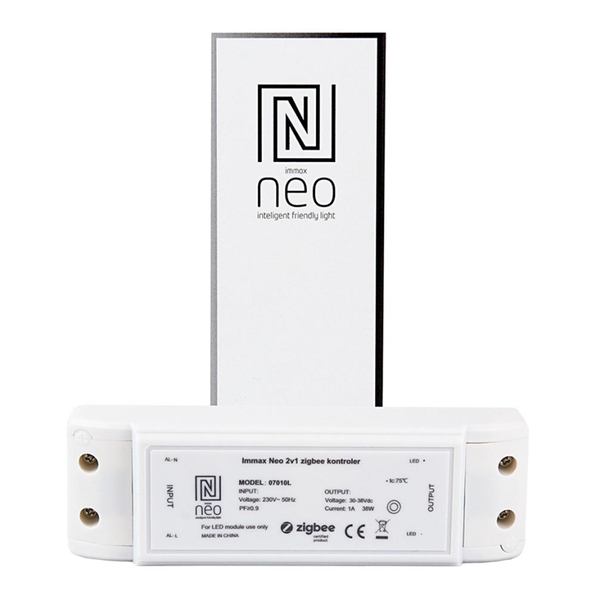 Immax NEO 07010L - Povezovalna naprava 2v1 38W/230V ZigBee