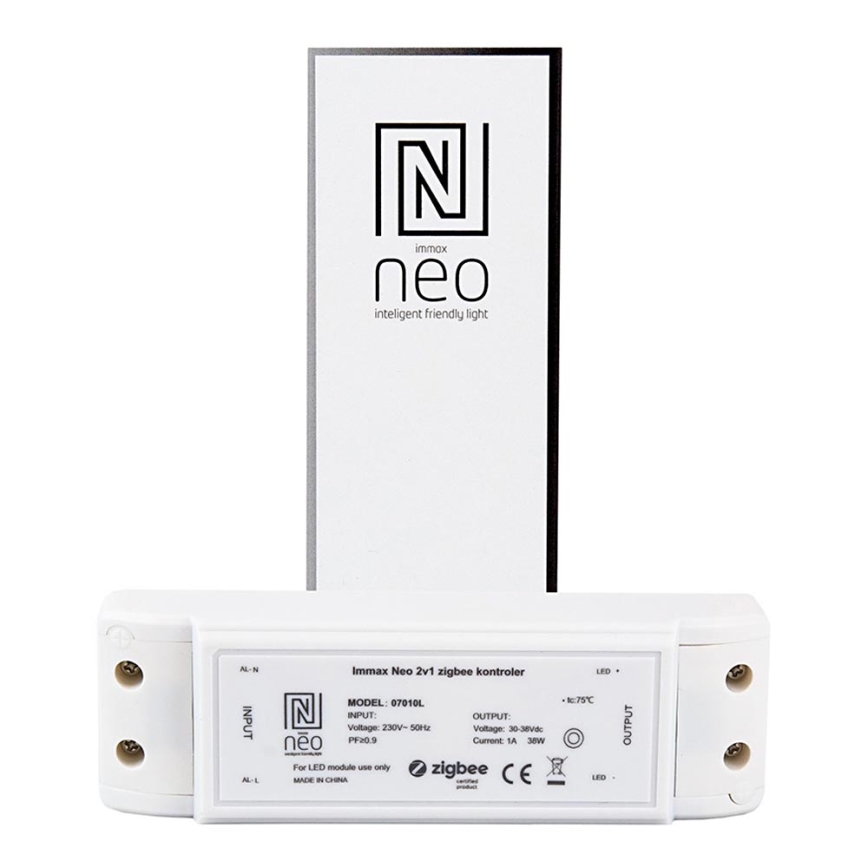 Immax NEO 07010L - Povezovalna naprava 2v1 38W/230V ZigBee