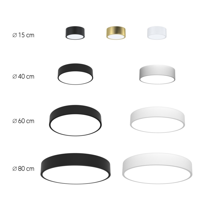 Immax NEO 07024L-15 - LED Zatemnitvena stropna svetilka RONDATE bela LED/12W/230V Tuya