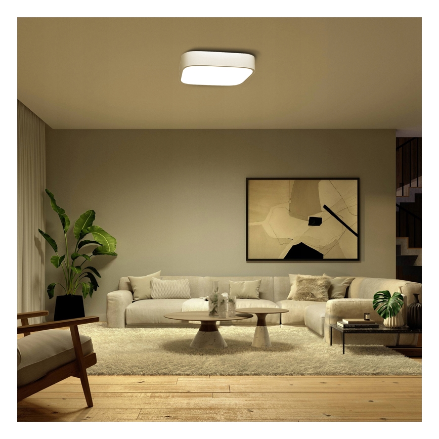 Immax NEO 07040L - LED Zatemnitvena stropna svetilka RECUADRO LED/56W/230V Tuya + Daljinski upravljalnik