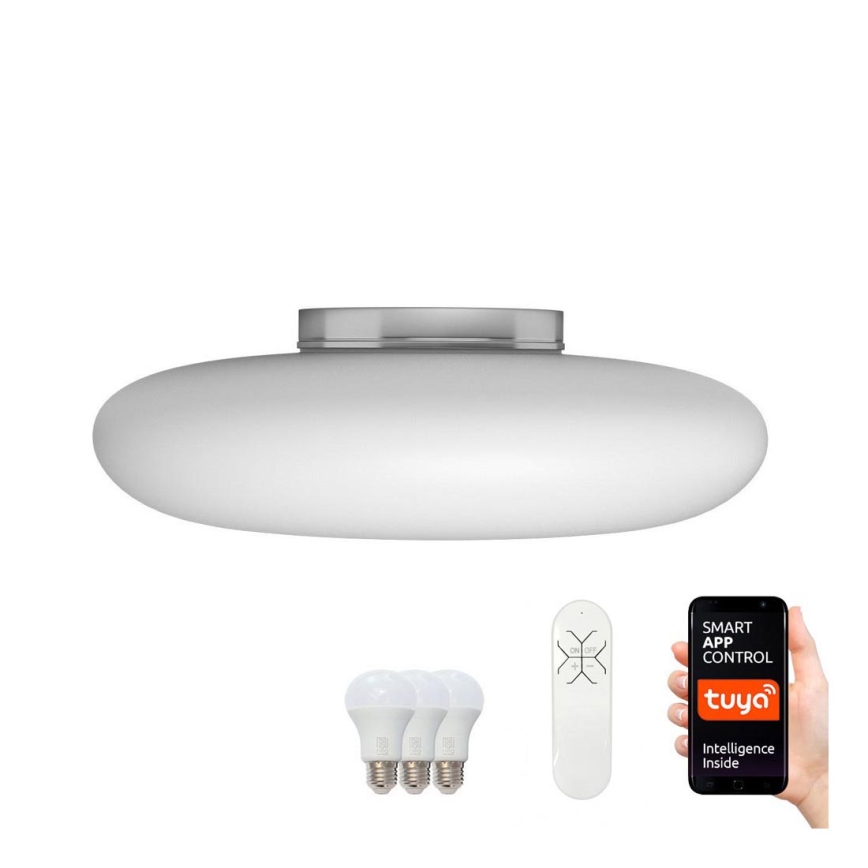 Immax NEO 07062L-LED RGBW Zatemnitvena stropna svetilka FUENTE 3xE27/8,5W/100-240V Tuya