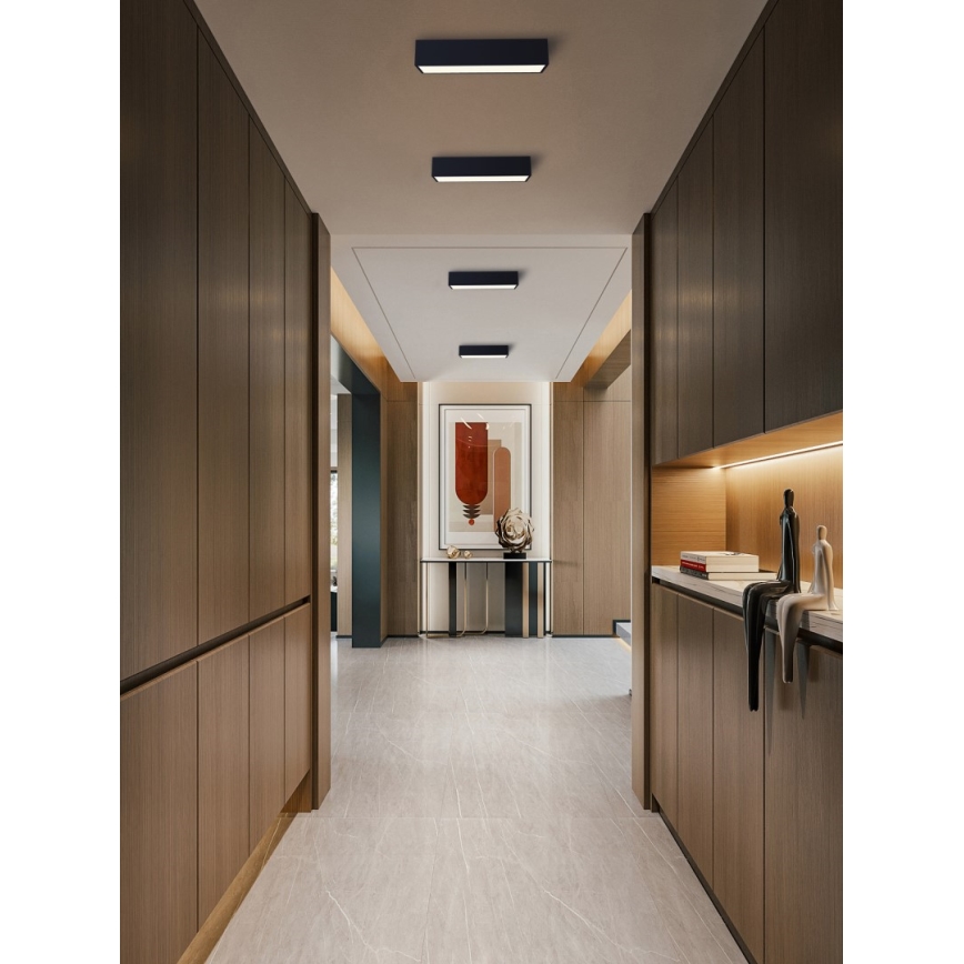 Immax NEO 07074-60 - LED Zatemnitvena stropna svetilka CANTO LED/34W/230V črna Tuya + Daljinski upravljalnik