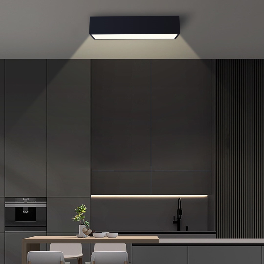 Immax NEO 07074-60 - LED Zatemnitvena stropna svetilka CANTO LED/34W/230V črna Tuya + Daljinski upravljalnik