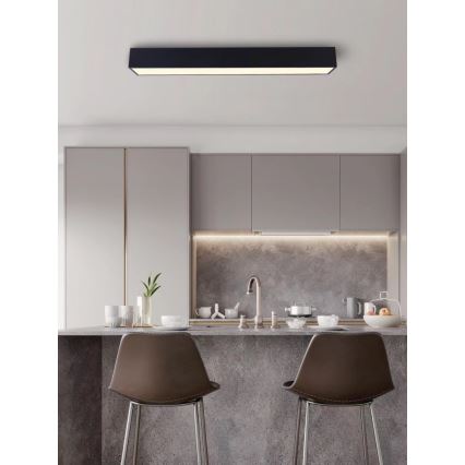 Immax NEO 07074-90 - LED Zatemnitvena stropna svetilka CANTO LED/50W/230V črna Tuya + Daljinski upravljalnik