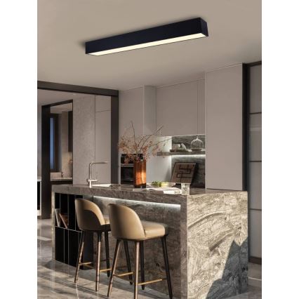 Immax NEO 07074-90 - LED Zatemnitvena stropna svetilka CANTO LED/50W/230V črna Tuya + Daljinski upravljalnik