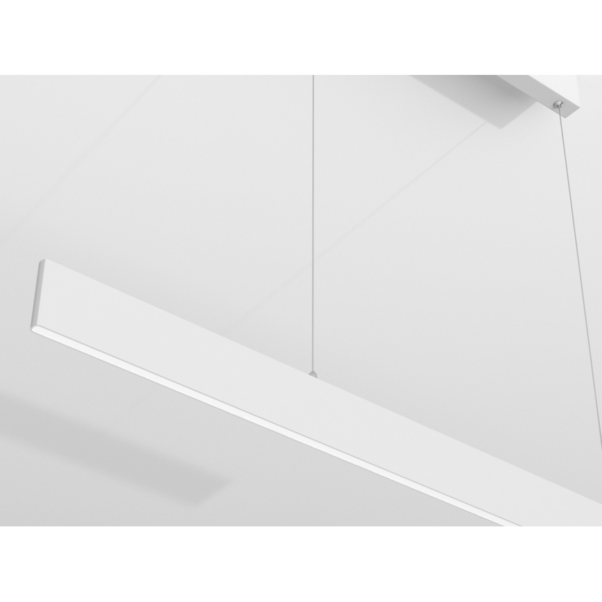 Immax NEO 07075L-LED Zatemnitveni lestenec na vrvici LISTON bela LED/18W/230V + Daljinski upravljalnik Tuya