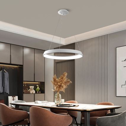 Immax NEO 07079L - LED Zatemnitveni lestenec na vrvici LIMITADO LED/39W/230V 60 cm Tuya + Daljinski upravljalnik