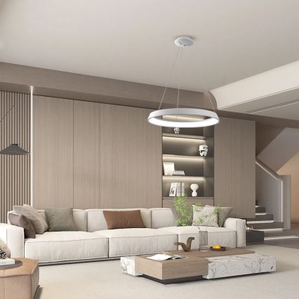 Immax NEO 07079L - LED Zatemnitveni lestenec na vrvici LIMITADO LED/39W/230V 60 cm Tuya + Daljinski upravljalnik