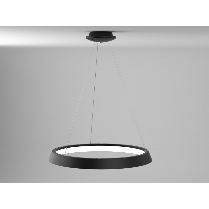 Immax NEO 07080L - LED Zatemnitveni lestenec na vrvici LIMITADO LED/39W/230V 60 cm črna Tuya + Daljinski upravljalnik