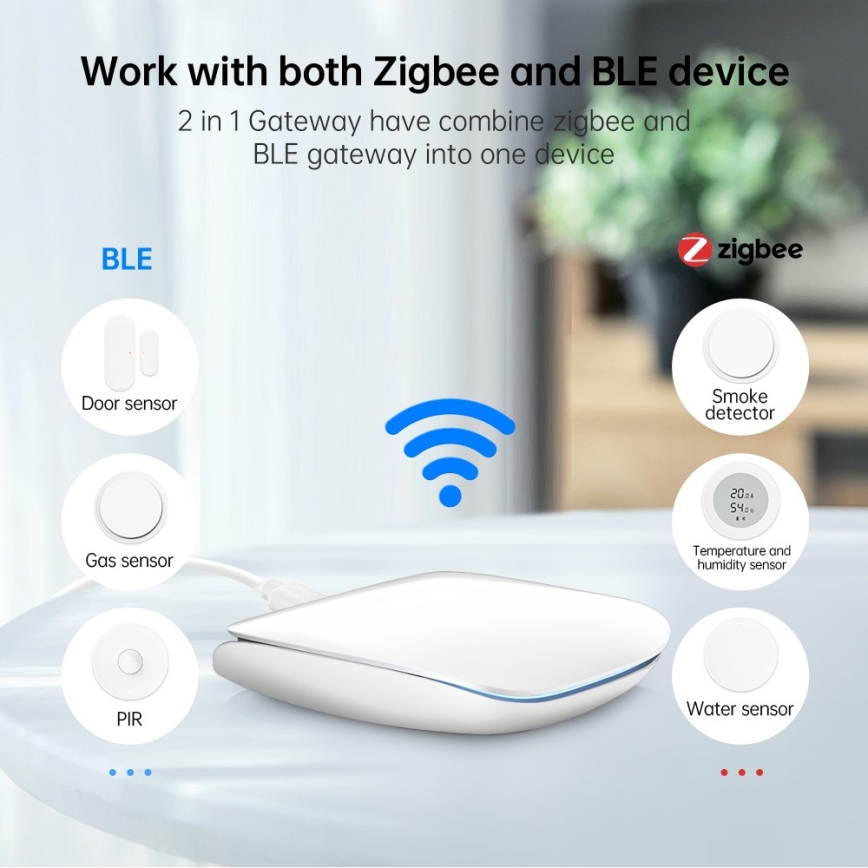 Immax NEO 07117-6 - MULTI BRIDGE PRO Pametni Zigbee 3.0 Wi-Fi