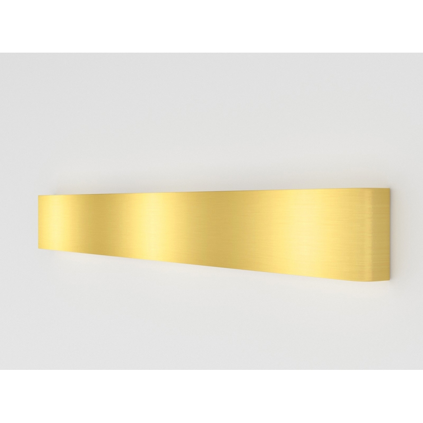 Immax NEO 07137-G - LED SMART Zatemnitvena stenska svetilka LINEA zlata LED/40W/230V + Daljinski upravljalnik 76 cm Tuya ZigBee