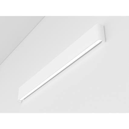 Immax NEO 07137-W - LED SMART Zatemnitvena stenska svetilka LINEA bela LED/40W/230V + Daljinski upravljalnik 76 cm Tuya ZigBee