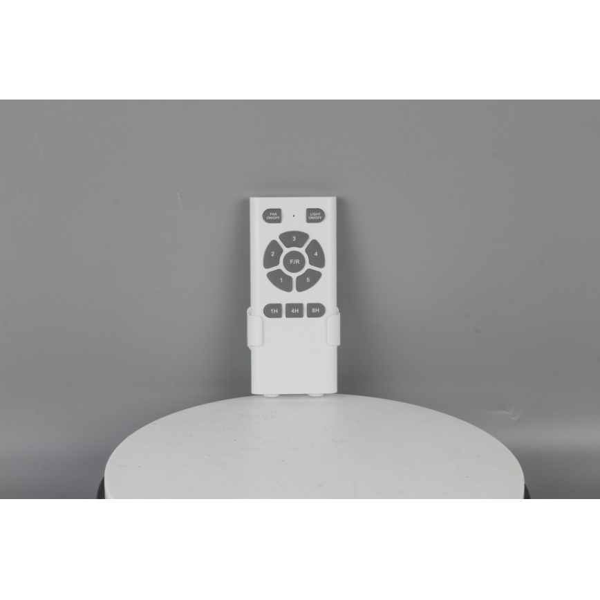 Immax NEO 07141-B - LED Stropni ventilator NEO LITE FRESCO LED/18W/230V Tuya Wi-Fi črna/rjava + Daljinski upravljalnik