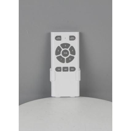 Immax NEO 07141-B - LED Stropni ventilator NEO LITE FRESCO LED/18W/230V Tuya Wi-Fi črna/rjava + Daljinski upravljalnik