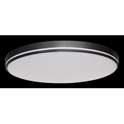 Immax NEO 07148-B40 - LED Zatemnitvena stropna svetilka NEO LITE AREAS LED/24W/230V Tuya Wi-Fi črna + Daljinski upravljalnik