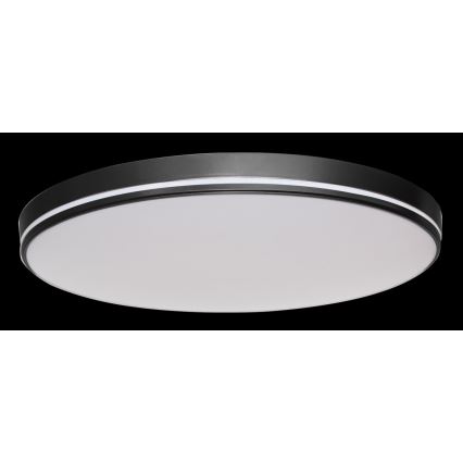 Immax NEO 07148-B51 - LED Zatemnitvena stropna svetilka NEO LITE AREAS LED/48W/230V Tuya Wi-Fi črna + Daljinski upravljalnik